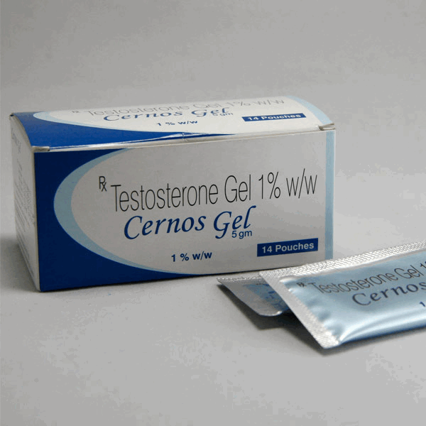 Cernos Gel (Testosterone Gel) 5mg (14 pouch)