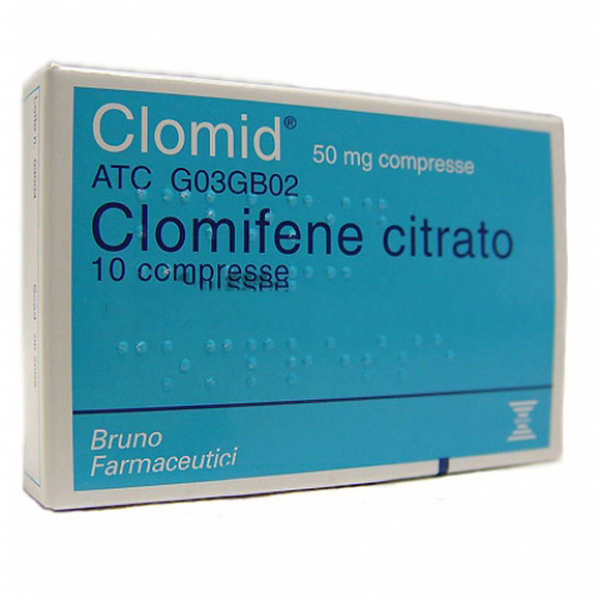 Clomid (Clomiphene Citrate) 50mg (10 tabs)